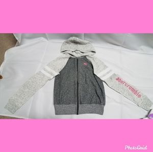Abercrombie Girls Zip up Hoodie 11/12